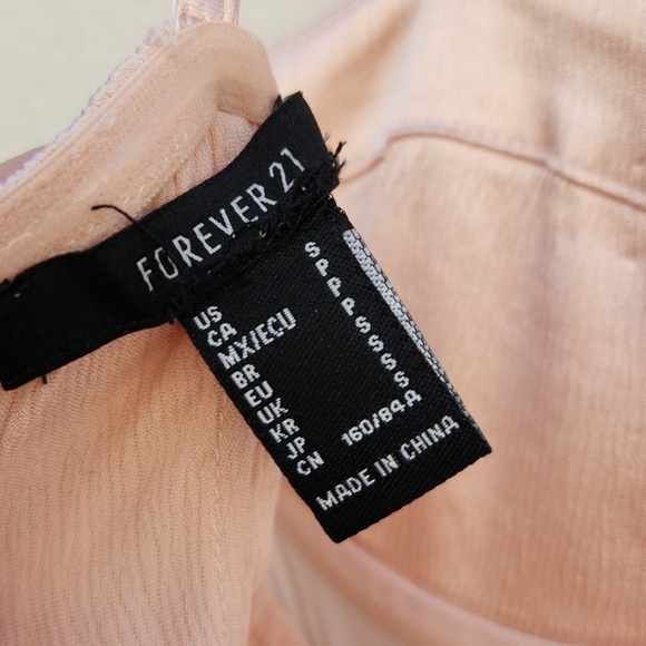 Ballet Pink Satin Corset Bustier Coquette Tiered Tulle Midi Dress - Picture 7 of 8